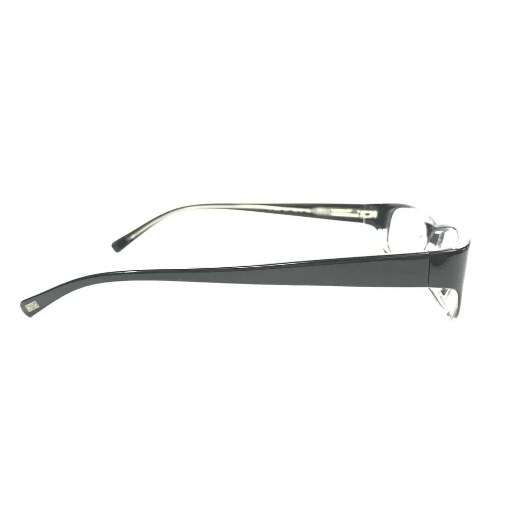 Chaps Eyeglasses Frames CP3002 541 Black Clear Rectangular Full Rim 52-16-135